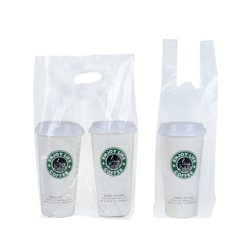 Single and double cup beverage bags