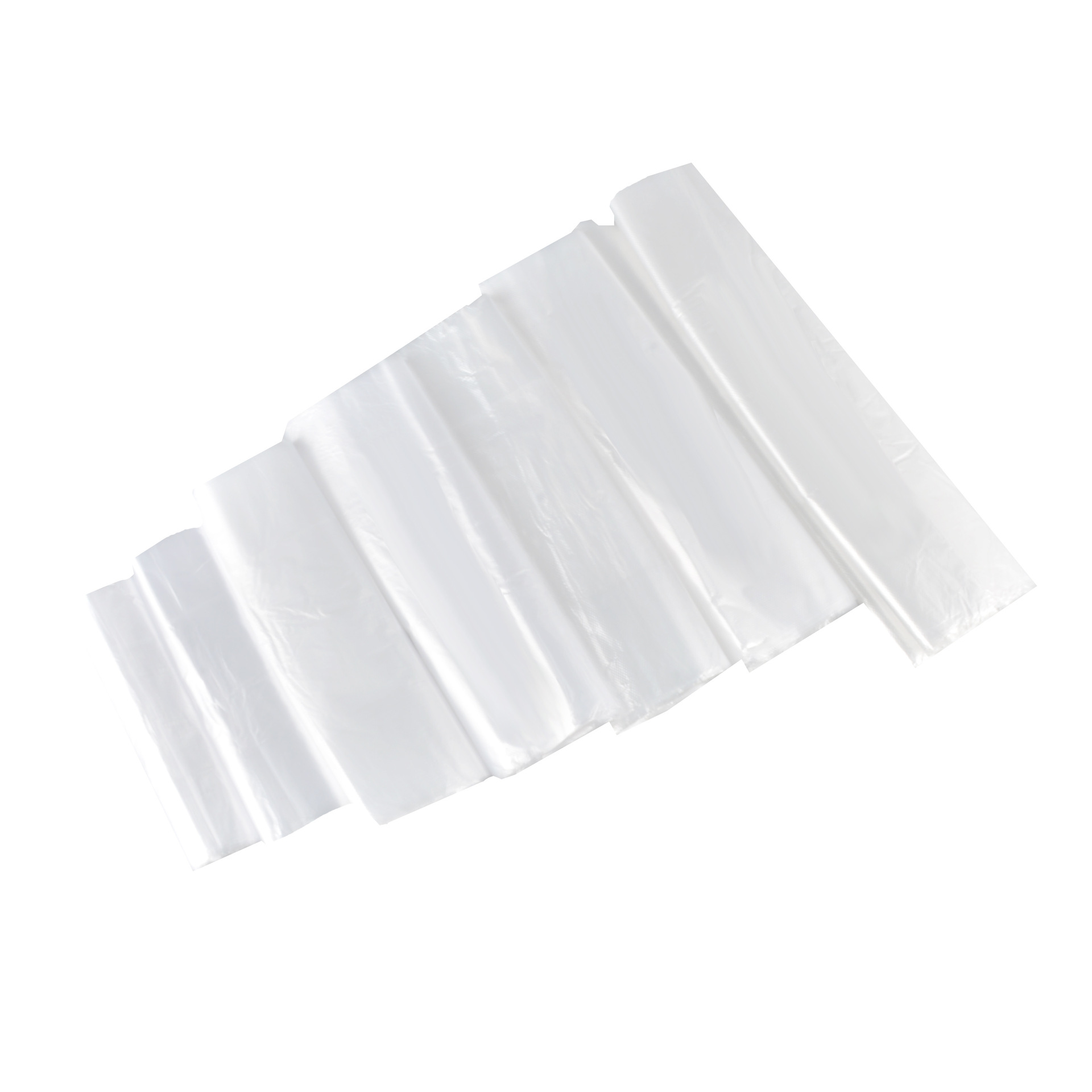 Factory wholesale white plastic bags disposable t-shirt bags for food packing bags