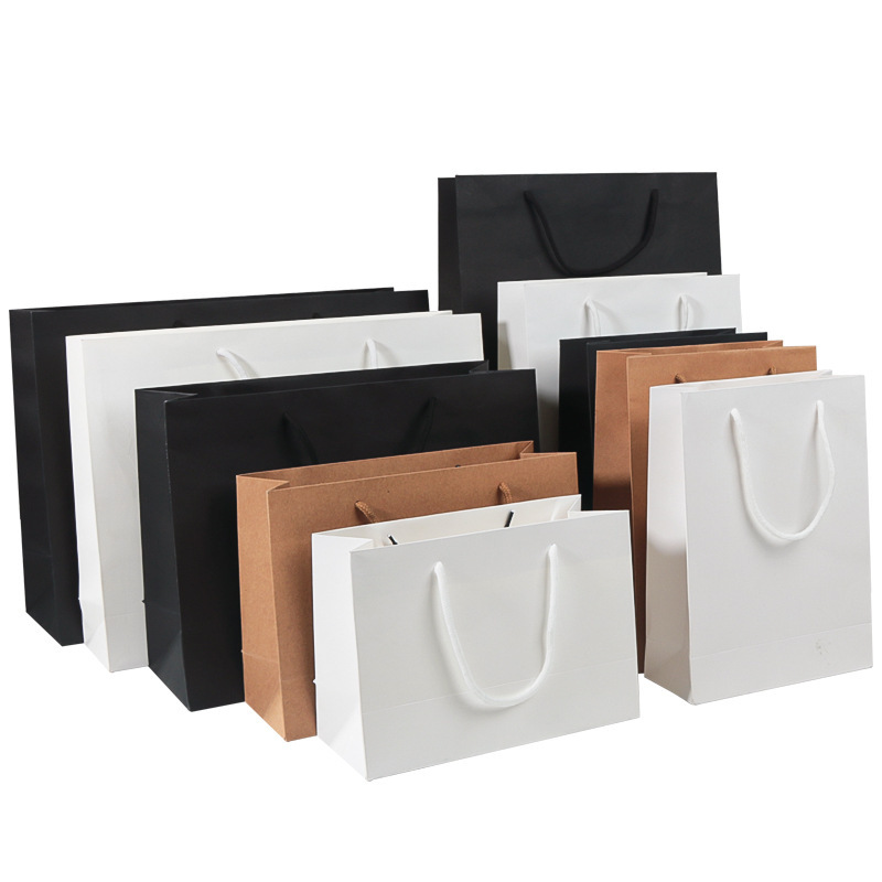 Factory Supply Customized Portable Design Boutique Shopping Clothing Paper Bags with Your logo