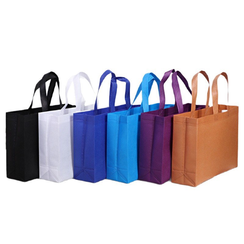 Custom Printed Non-Woven Bags Reusable Daily  Shopping Bags Personalized Logo Supermarket Use  Non-Woven Bag