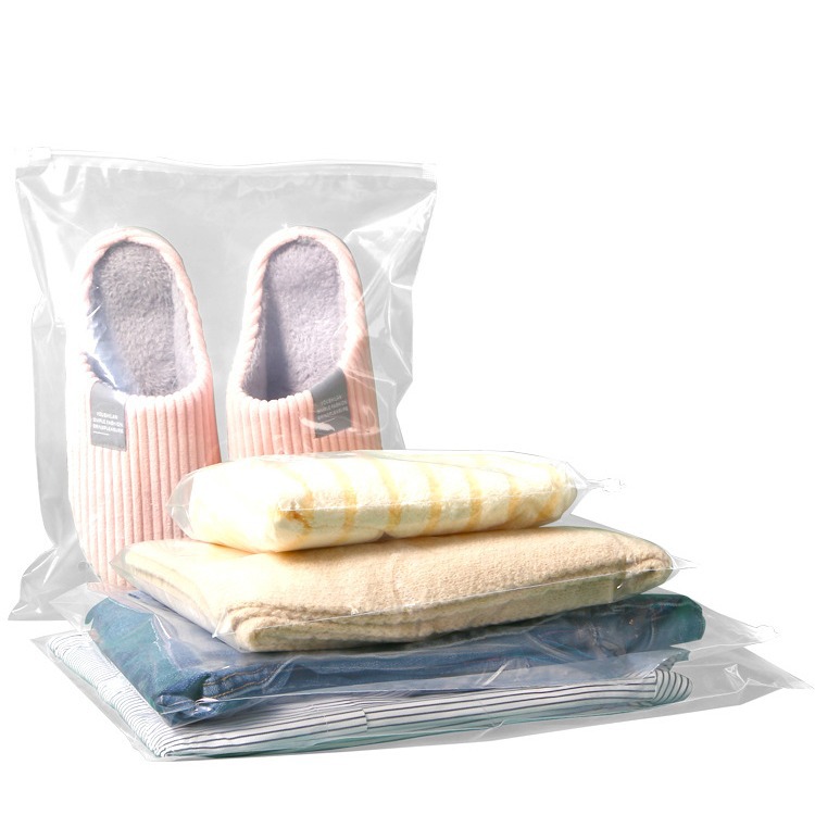 Pvc Packaging Zipper Bags with Ziplock for T-shirt Custom logo Frosted Zipper Plastic Matte  Bag