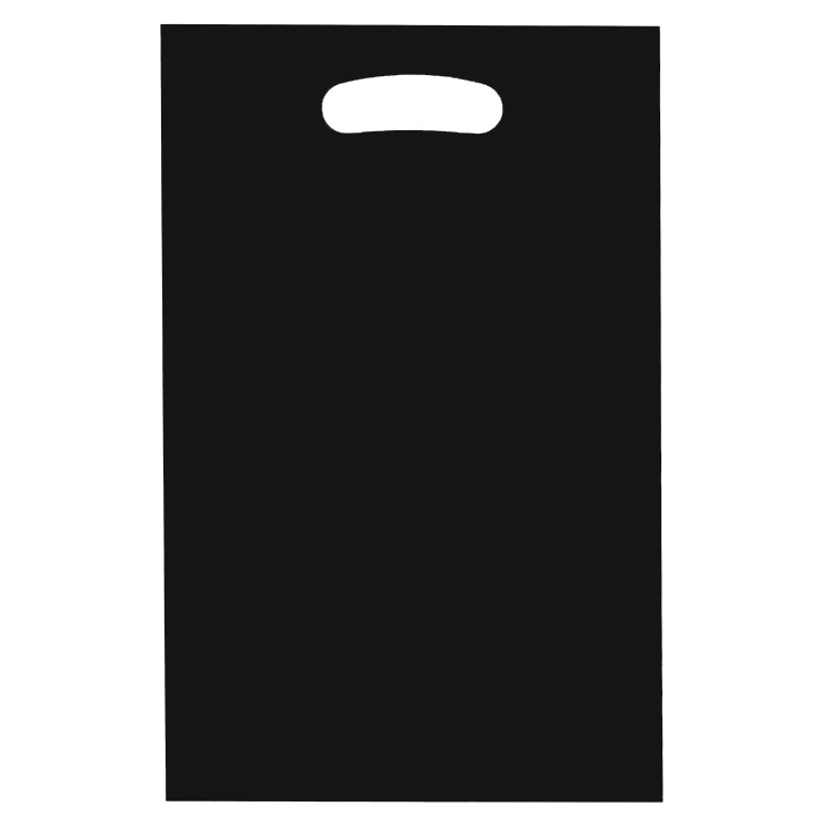 Wholesale Custom Plastic Bags with Logo Recyclable Shopping Bags Die-cut Handles Grocery Business Promotional Shopping Bags