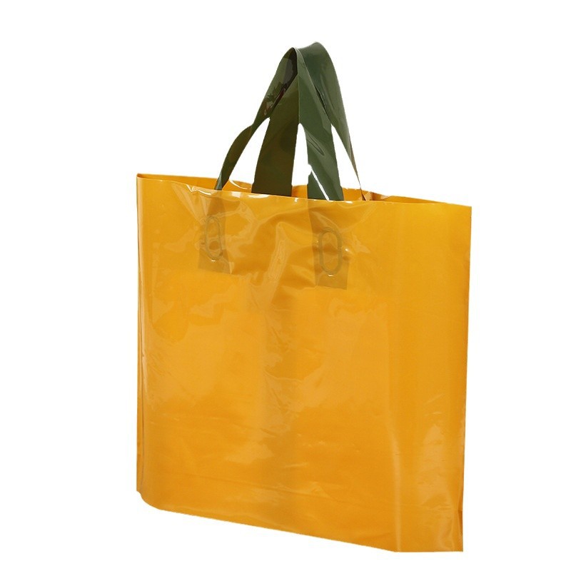 High Quality Customized Color Logo Size Shopping Plastic Bags with Logo Handle Plastic Bags Shopping Clothing Packaging Bags