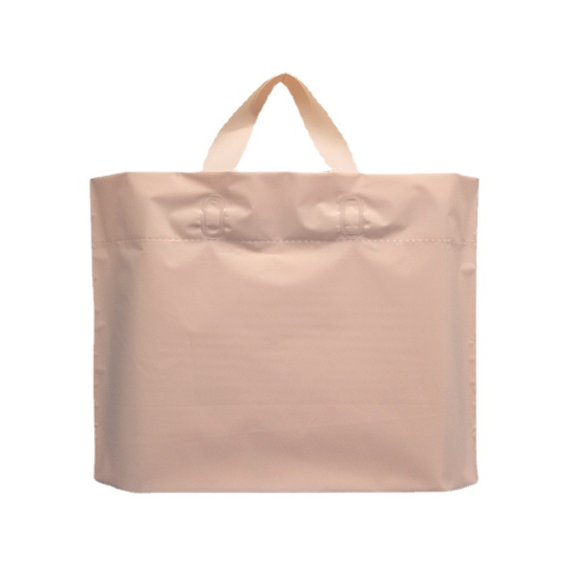 China Factory Direct Supply Customized logo Plastic Gift Bag Clothing Packaging Plastic Shopping Bag with Handle