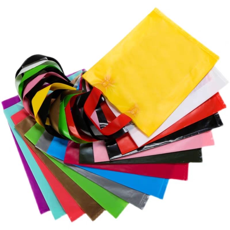 Customized Logo Color Size Plastic Bag Printing LDPE HDPE Handle Packaging Clothing Handbag Shopping Plastic Bag
