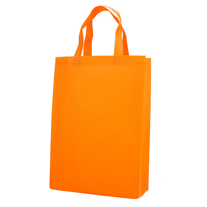 Wholesale Portable Reusable Supermarket Grocery Non Woven Bag Shopping Bag Customized Logo Shopping Non Woven Bag